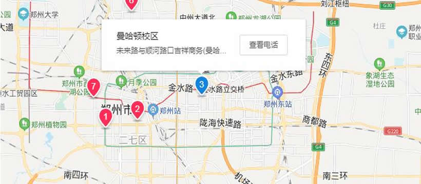 郑州优实力教育曼哈顿校区地址