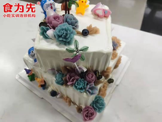 上海西式蛋糕韩式裱花蛋糕技术 韩式裱花蛋糕哪家好