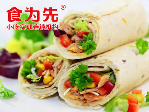 食为先小吃卤肉卷培训 小吃卤肉卷哪里学好