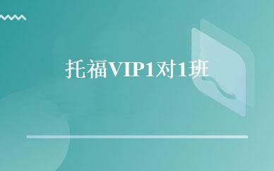 托福VIP1对1班 