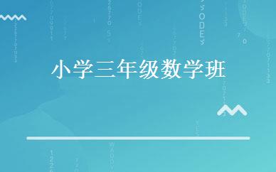 小学三年级数学班 