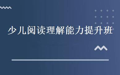 少儿阅读理解能力提升班 
