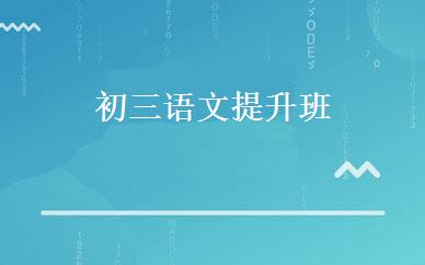 初三语文提升班 