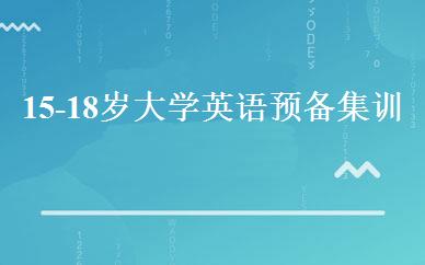 15-18岁大学英语预备集训营 