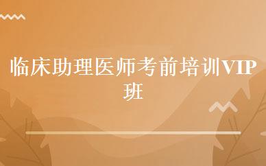 临床助理医师考前培训VIP班 