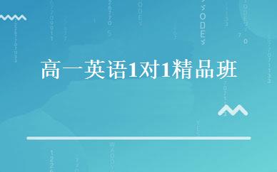 高一英语1对1精品班 