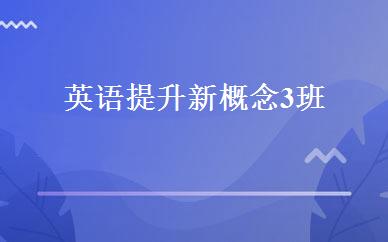 英语提升新概念3班 