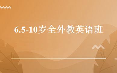 6.5-10岁全外教英语班 
