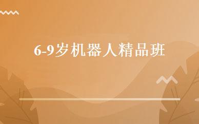 6-9岁机器人精品班 