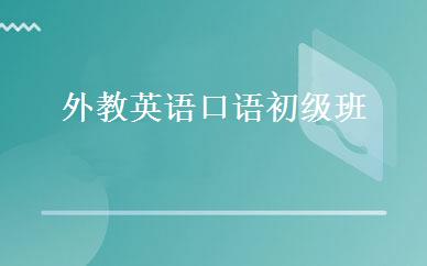  外教英语口语初级班 