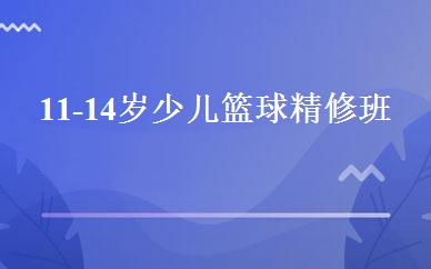 11-14岁少儿篮球精修班 