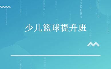 少儿篮球提升班 
