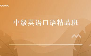 中级英语口语精品班 