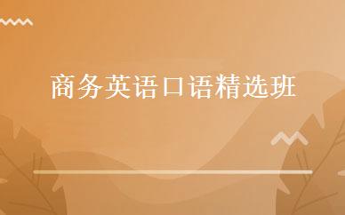 商务英语口语精选班 