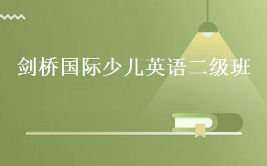 剑桥国际少儿英语二级班 