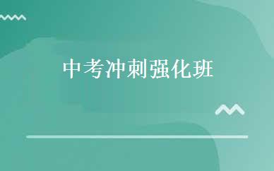 中考冲刺强化班 