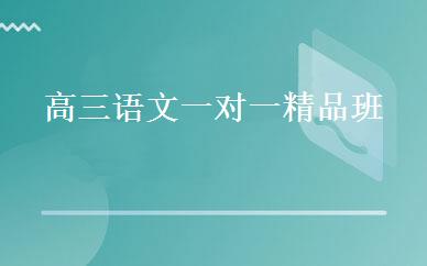 高三语文一对一精品班 