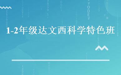 1-2年级达文西科学特色班 