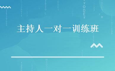 主持人一对一训练班 