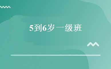 5到6岁一级班 