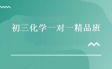 初三化学一对一精品班 