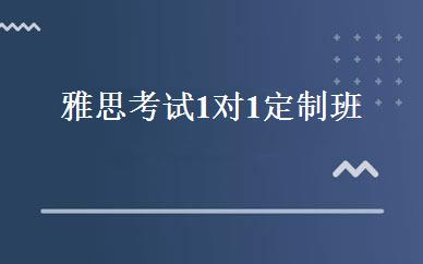 雅思考试1对1定制班  