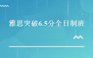 雅思突破6.5分全日制班 