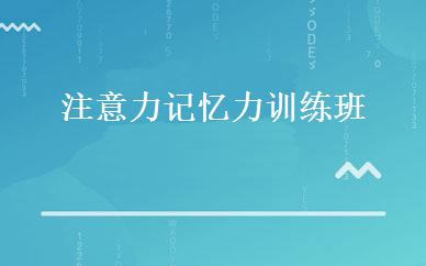 注意力记忆力训练班 