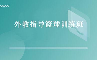 外教指导篮球训练班 