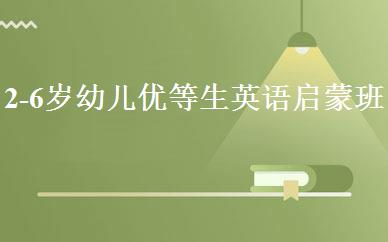 2-6岁幼儿优等生英语启蒙班 