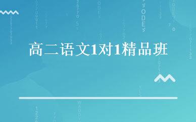 高二语文1对1精品班 