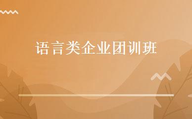 语言类企业团训班 