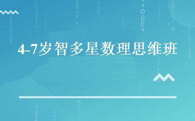 4-7岁智多星数理思维班 