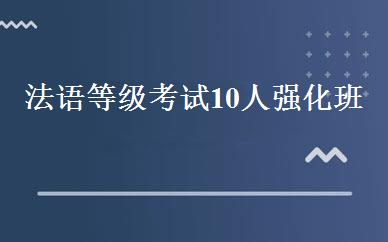 法语等级考试10人强化班 