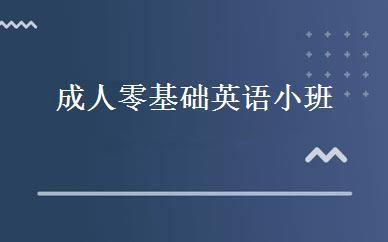 成人零基础英语小班 