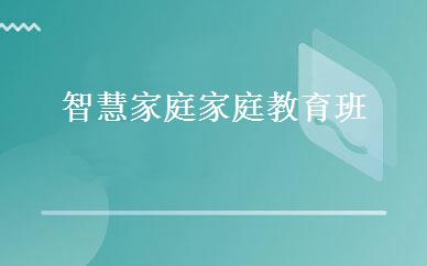 智慧家庭家庭教育班  