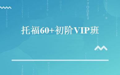 托福60+初阶VIP班 