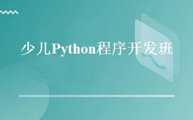 少儿Python程序开发班 
