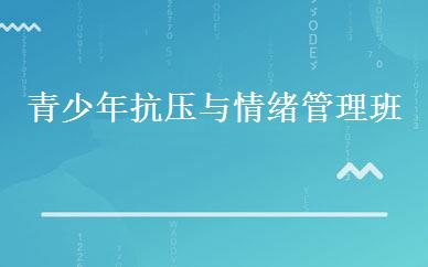 青少年抗压与情绪管理班 