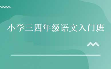 小学三四年级语文入门班 