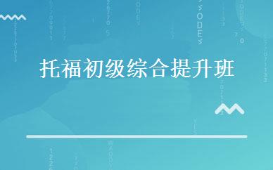 托福初级综合提升班 