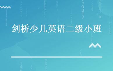 剑桥少儿英语二级小班 