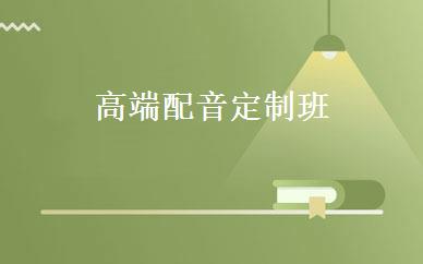 高端配音定制班 