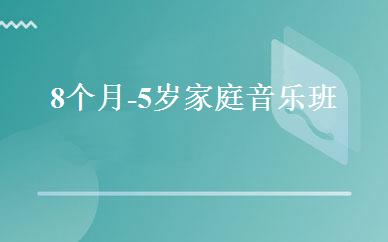 8个月-5岁家庭音乐班 