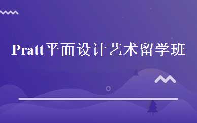 Pratt平面设计艺术留学班 