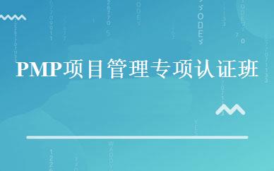 PMP项目管理专项认证班 