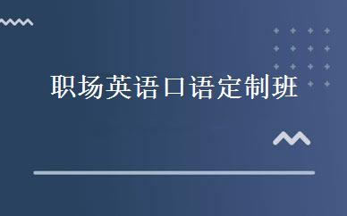 职场英语口语定制班 
