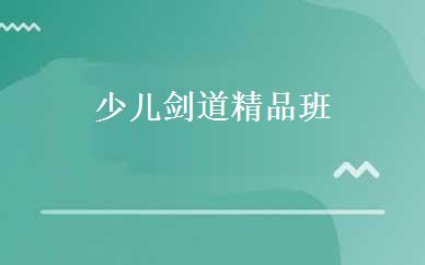 少儿剑道精品班 