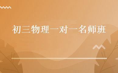 初三物理一对一名师班