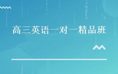 高三英语一对一精品班 